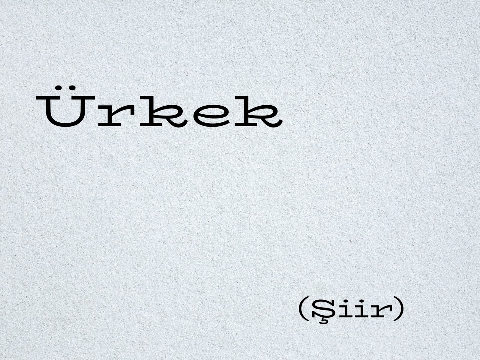 Ürkek